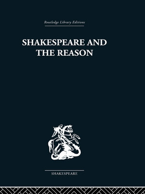 cover image of Shakespeare and the Reason